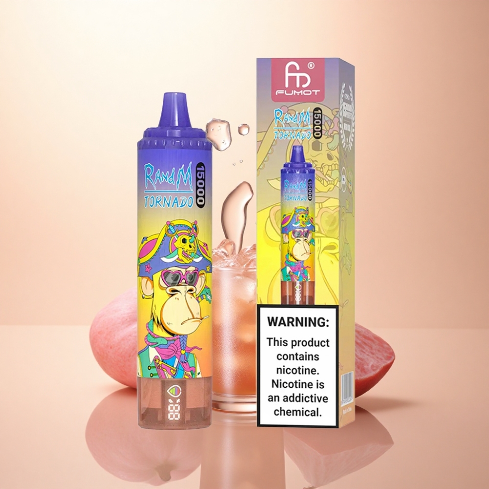 RandM Fumot Tornado 15000 Puffs コーラアイス 25ml 850mAh