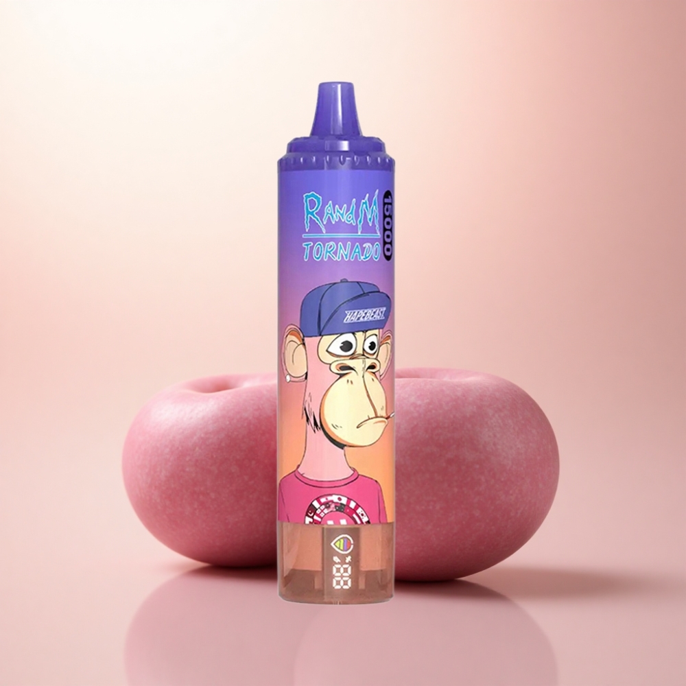 RandM Fumot Tornado 15000 Puffs ブルーベリー・チェリー・クランベリー 25ml 850mAh