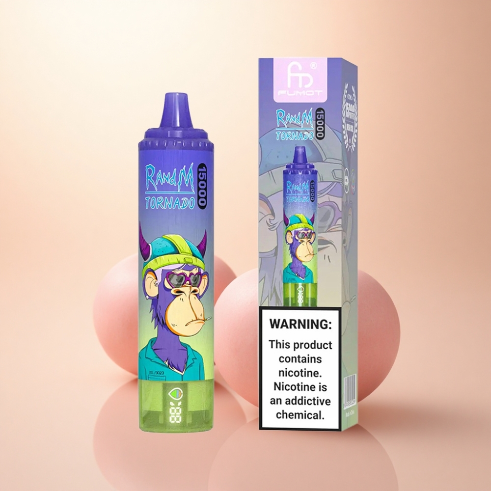 RandM Fumot Tornado 15000 Puffs ビムト 850mAh メッシュコイル
