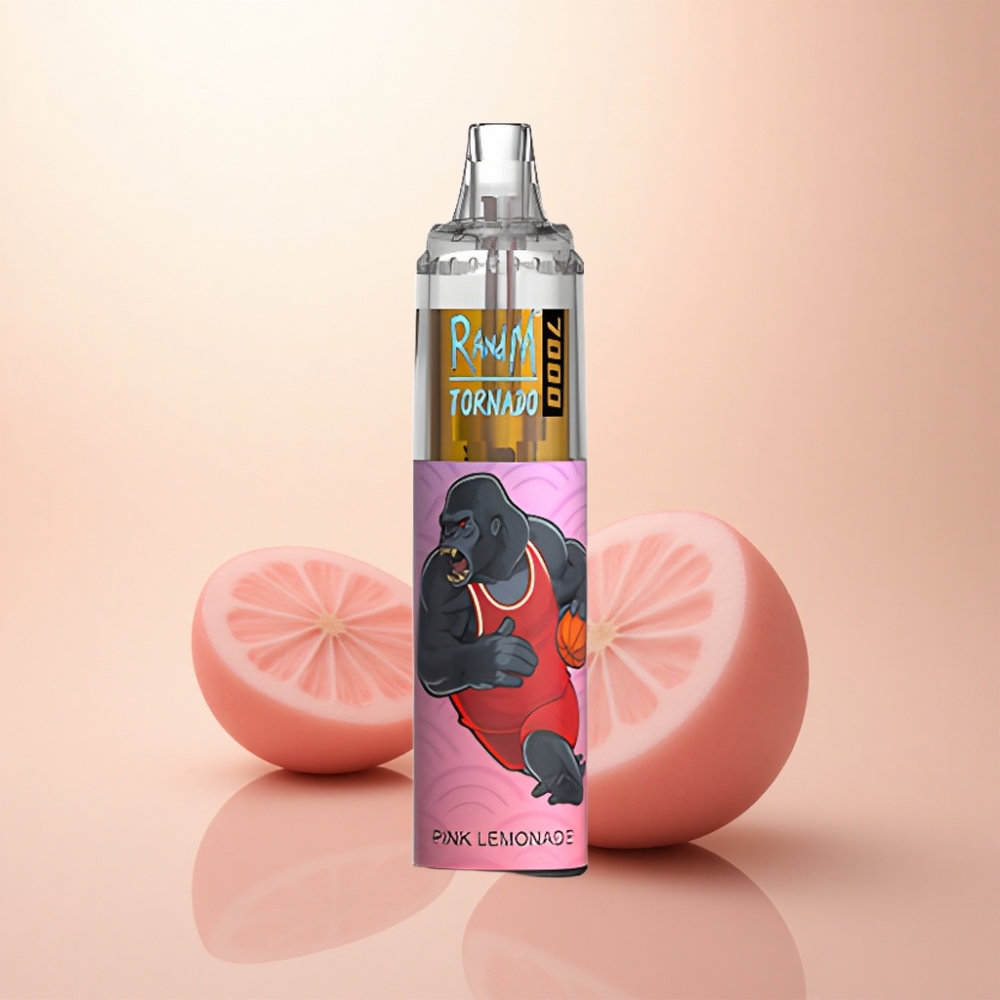 RandM Fumot Tornado 7000 Puffs ピンクレモネード 14ML 850mAh