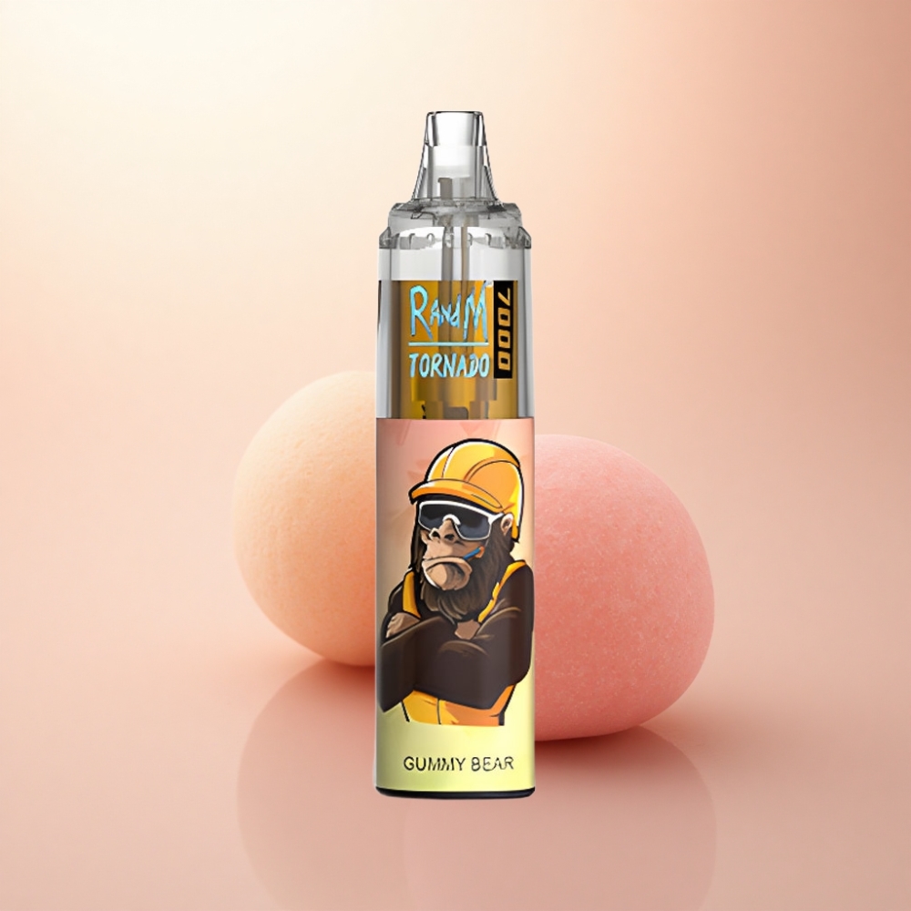 RandM Fumot Tornado 7000 Puffs グミーベア 14ML 850mAh