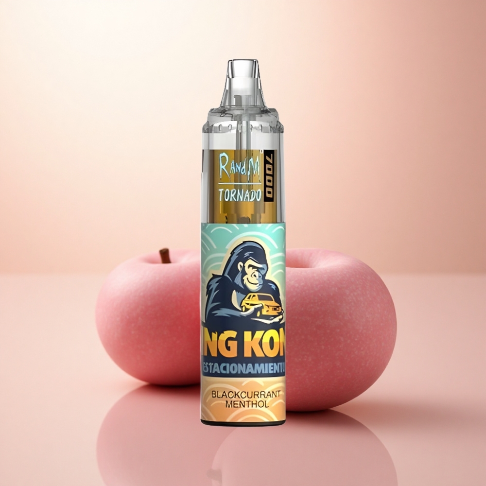 RandM Fumot Tornado 7000 Puffs ブラックカラントメンソール 14ML 850mAh