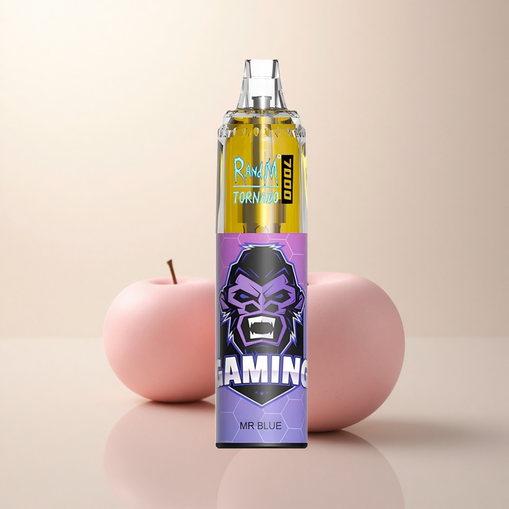 RandM Fumot Tornado 7000 Puffs ブルー博士 14ml & 850mAh