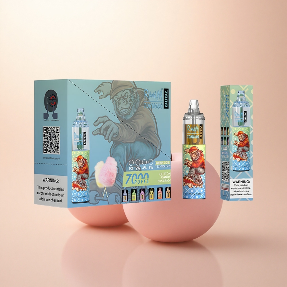 RandM Fumot Tornado 7000 Puffs 綿あめ 14ml 850mAh