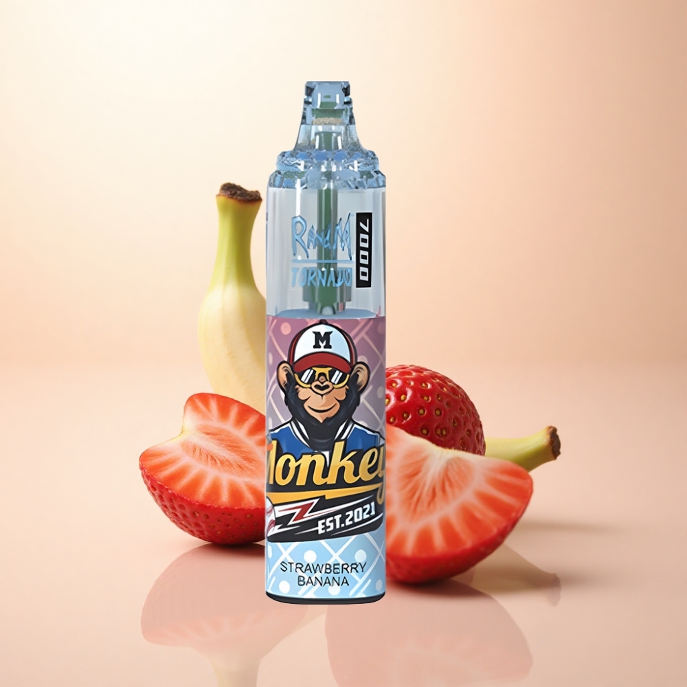 RandM Fumot Tornado 7000 Puffs いちごバナナ 14ml 850mAh