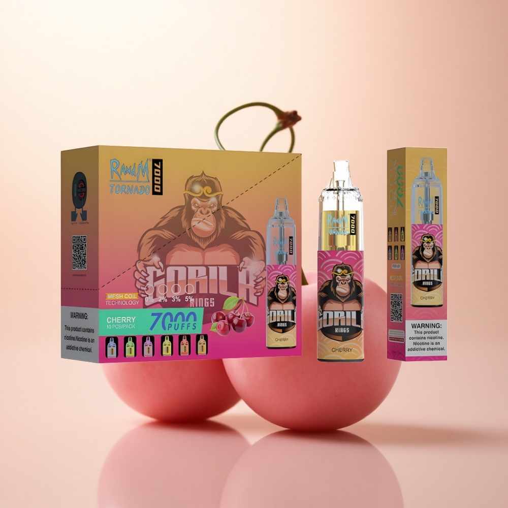 RandM Fumot Tornado 7000 Puffs 桜の14mlメッシュコイル