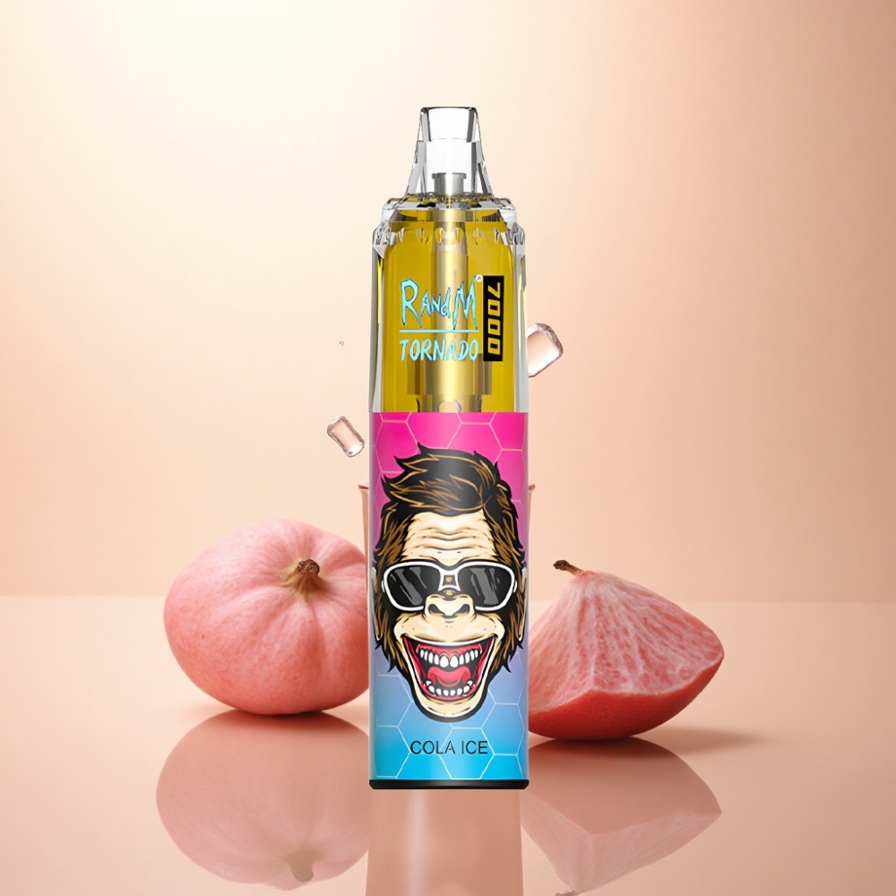 RandM Fumot Tornado 7000 Puffs メッシュコイル5%ニコチンコーラアイス