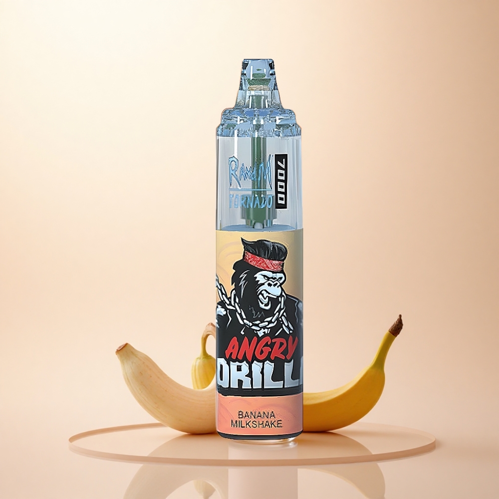 RandM Fumot Tornado 7000 Puffs バナナミルクシェイク 850mAh 3%ニコチン