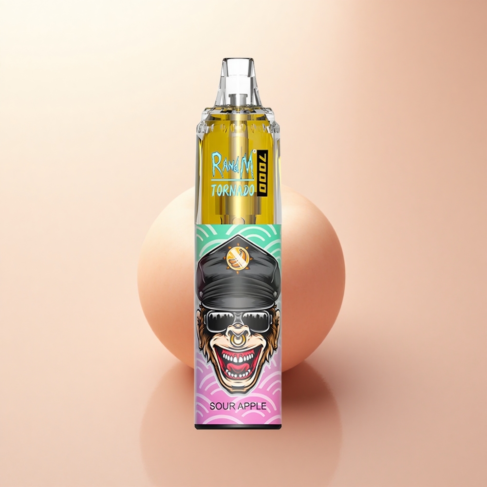 RandM Fumot Tornado 7000 Puffs サワーアップル 850mAh 5%ニコチン