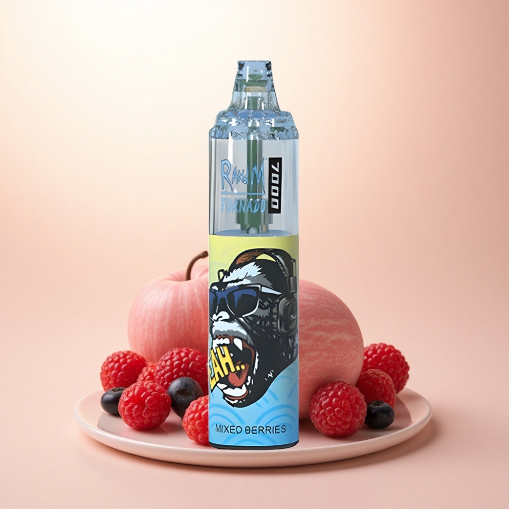 RandM Fumot Tornado 7000 Puffs ベリーミックス 850mAh 5%ニコチン