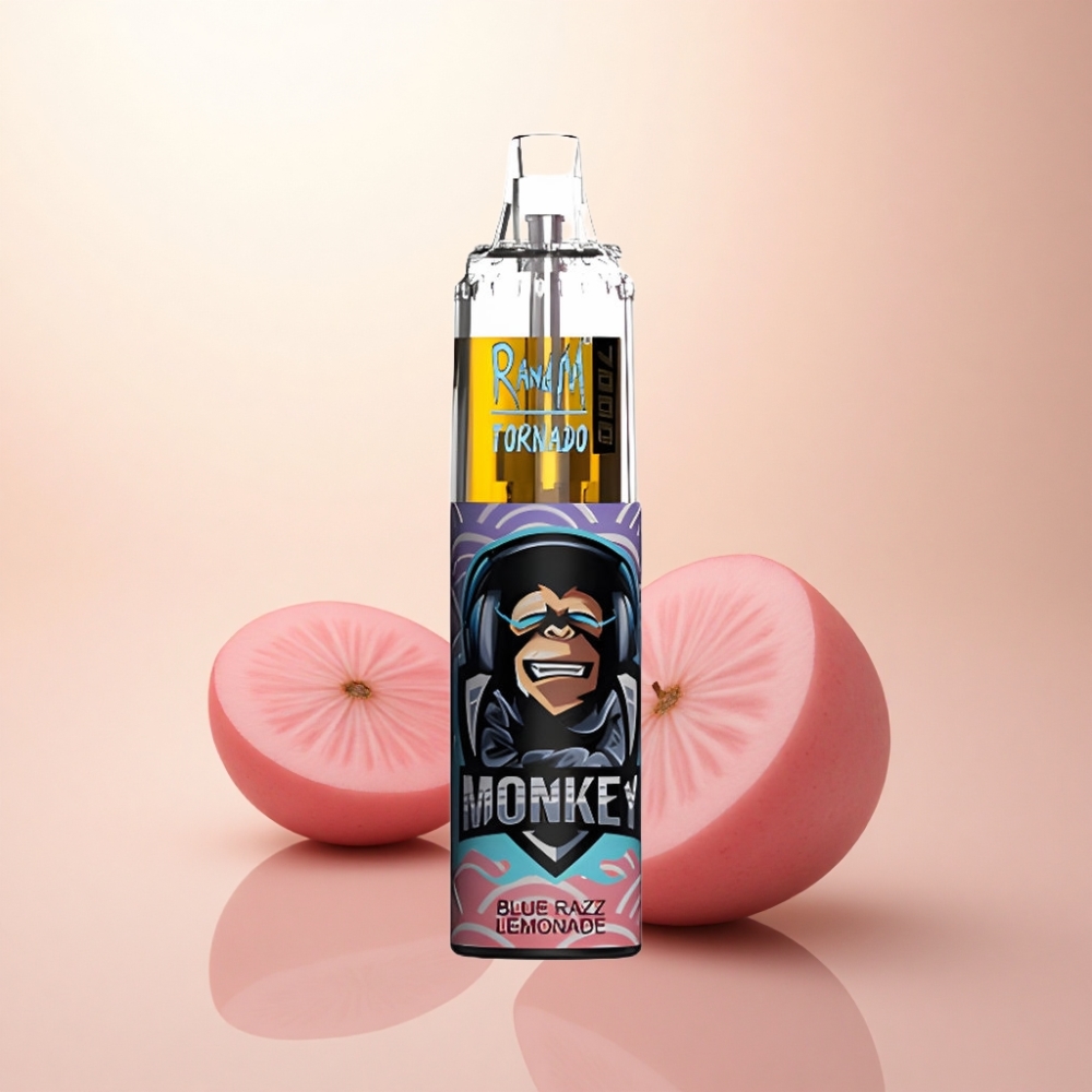 RandM Fumot Tornado 7000 Puffs ブルーラズレモネード 850mAh メッシュコイル