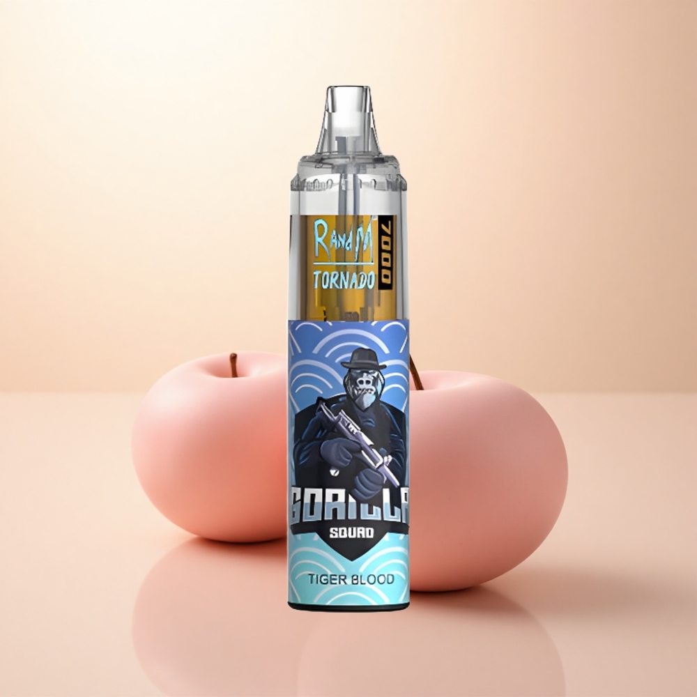 RandM Fumot Tornado 7000 Puffs 虎の血 850mAh メッシュコイル