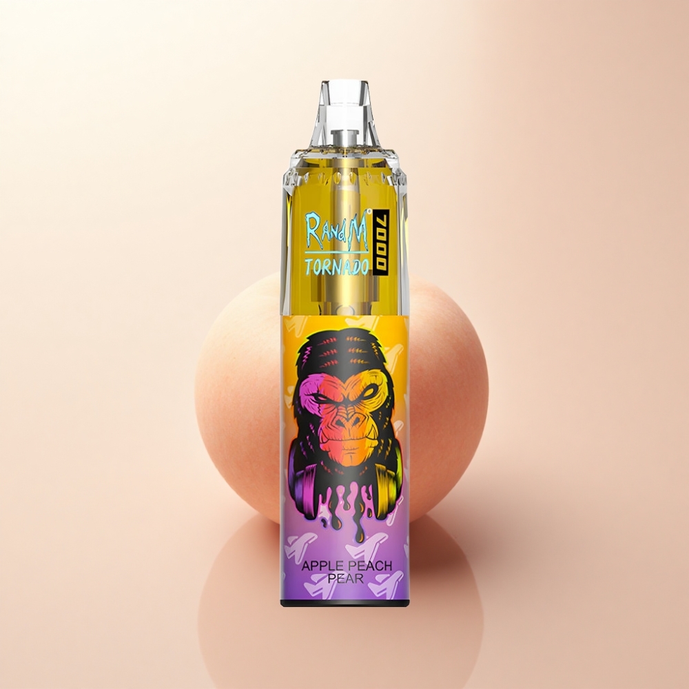 RandM Fumot Tornado 7000 Puffs 桃梨メッシュコイル850mAh