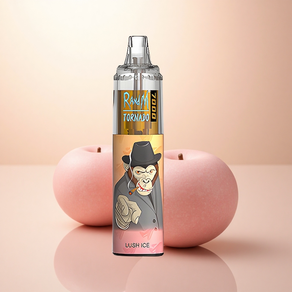 RandM Fumot Tornado 7000 Puffs ラッシュアイス 850mAh メッシュコイル
