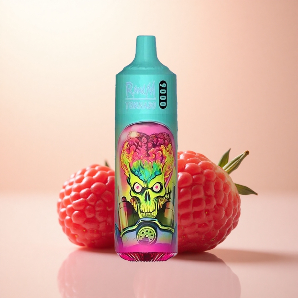 RandM Fumot Tornado 9000 Puffs ストロベリーレズベリー 18mL 850mAh