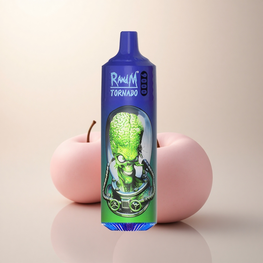 RandM Fumot Tornado 9000 Puffs ブルー・メッシュコイル18mL・850mAh