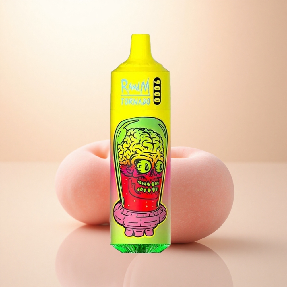 RandM Fumot Tornado 9000 Puffs サマーピーチアイス 18mL 850mAh