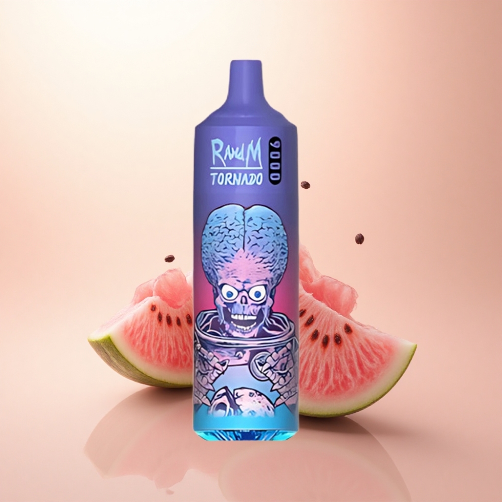 RandM Fumot Tornado 9000 Puffs スイカブリズアイス 18mL メッシュコイル
