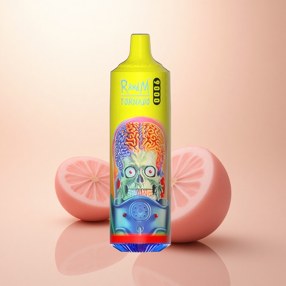 RandM Fumot Tornado 9000 Puffs ピンクレモネード 18mL メッシュコイル