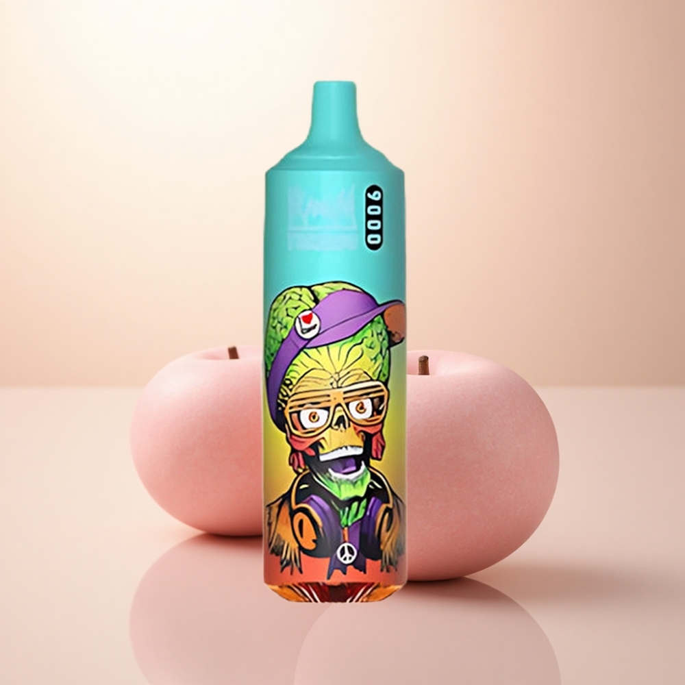 RandM Fumot Tornado 9000 Puffs ブルーリシャスアイス 18mL メッシュコイル