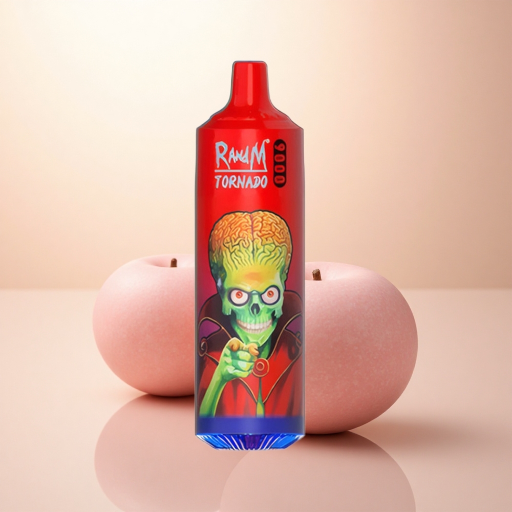 RandM Fumot Tornado 9000 Puffs ラッシュアイス 18mL メッシュコイル