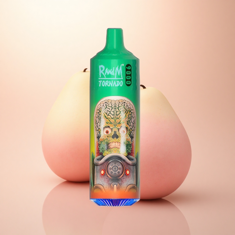 RandM Fumot Tornado 9000 Puffs 虹色キャンディ 850mAh 18mL