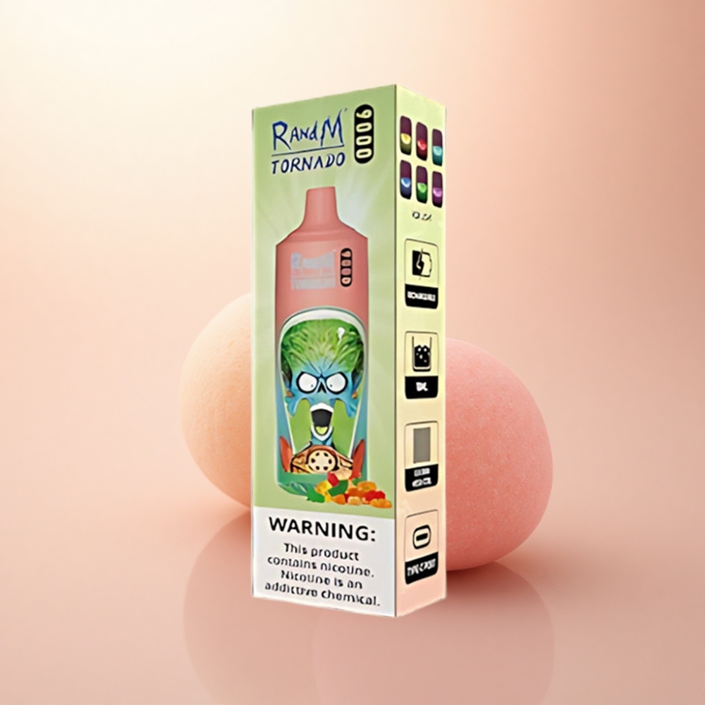 RandM Fumot Tornado 9000 Puffs グミーベア 850mAh 18mL