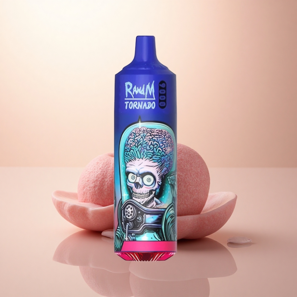 RandM Fumot Tornado 9000 Puffs 黒氷 850mAh 18mL