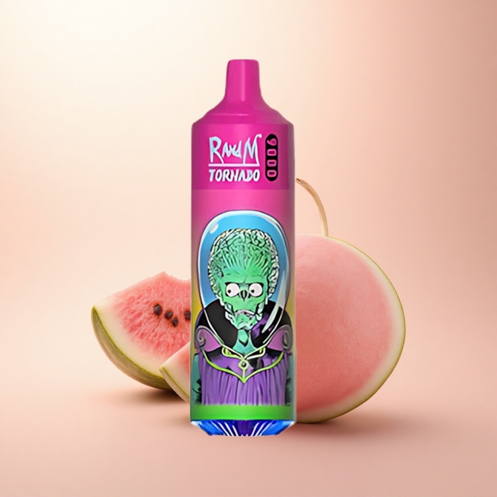 RandM Fumot Tornado 9000 Puffs スイカバブルガム 850mAh 18mL