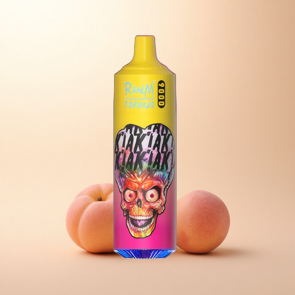 RandM Fumot Tornado 9000 Puffs ピーチマンゴーパイナップル 850mAh 18mL