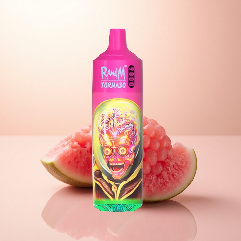 RandM Fumot Tornado 9000 Puffs ラズベリーメロン 850mAh 18mL