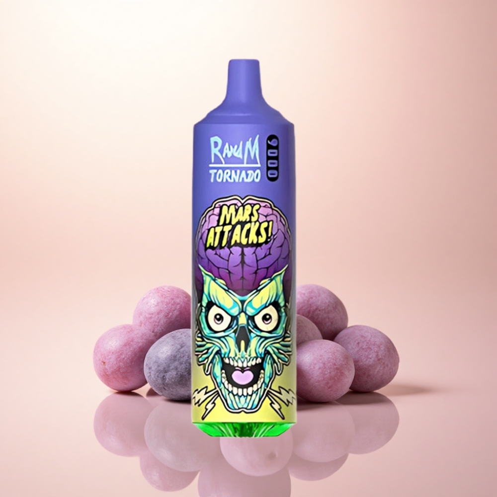 RandM Fumot Tornado 9000 Puffs ブルーベリーアイス 850mAh メッシュコイル