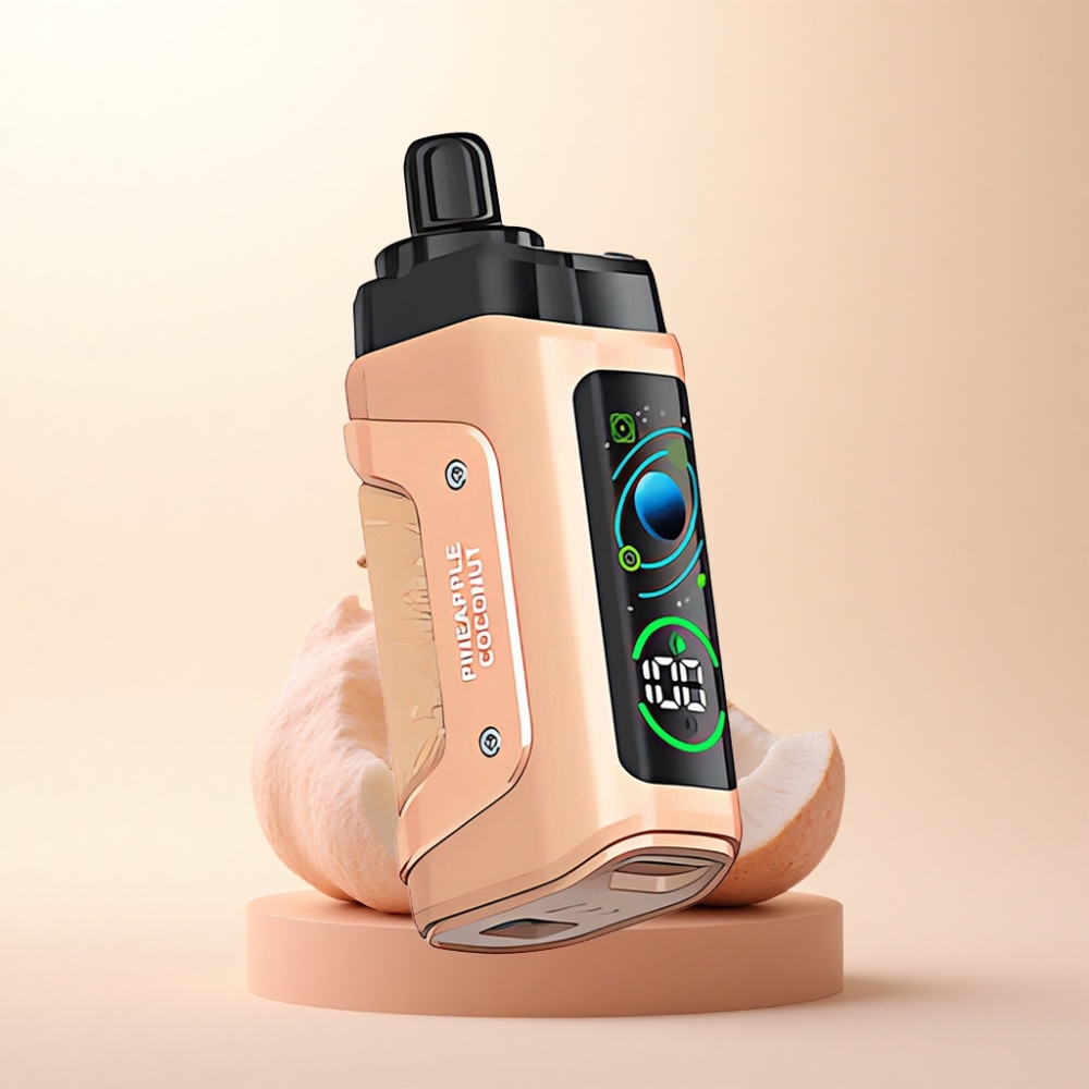 Razz Bar 45000 Puffs パイナップルココナッツ 1.0オームメッシュコイル 20mgニコチン