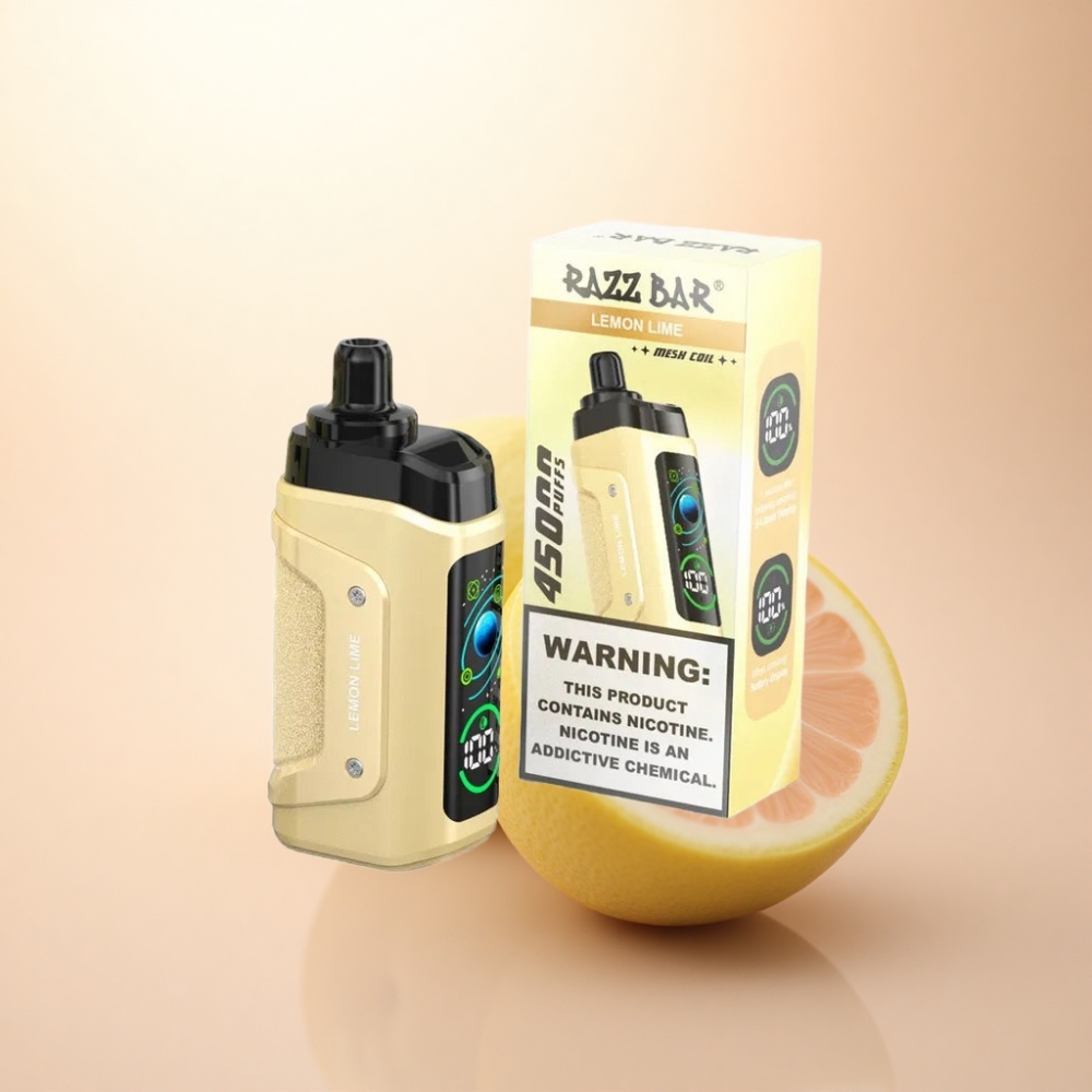 Razz Bar 45000 Puffs レモンライム 650mAh 20mgニコチン