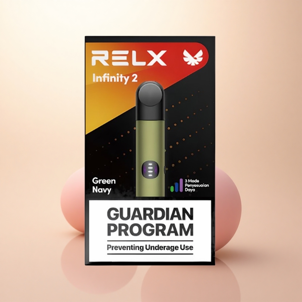 Relx Infinity 2 Vape Device グリーンネイビー 1.9ml 440mAh