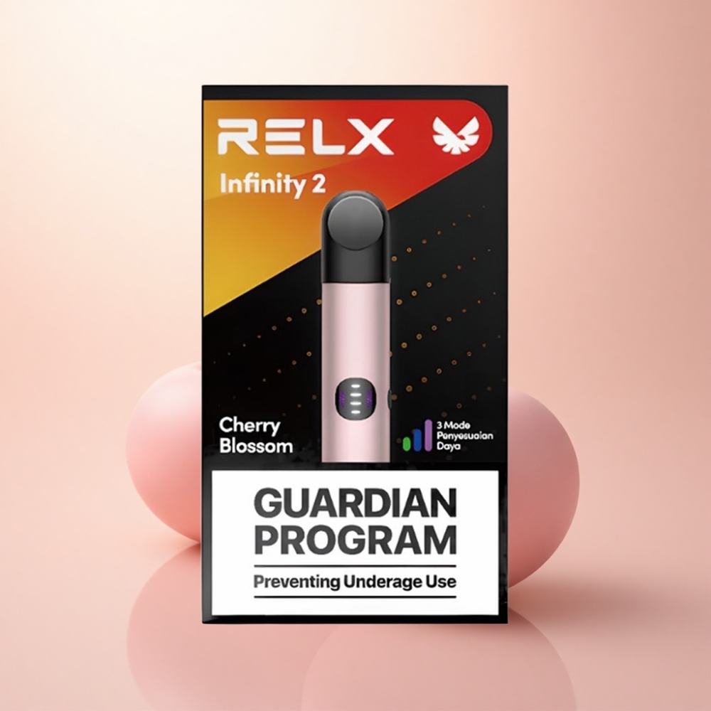 Relx Infinity 2 Vape Device ピンク・メタリック・440mAh・1.9ml
