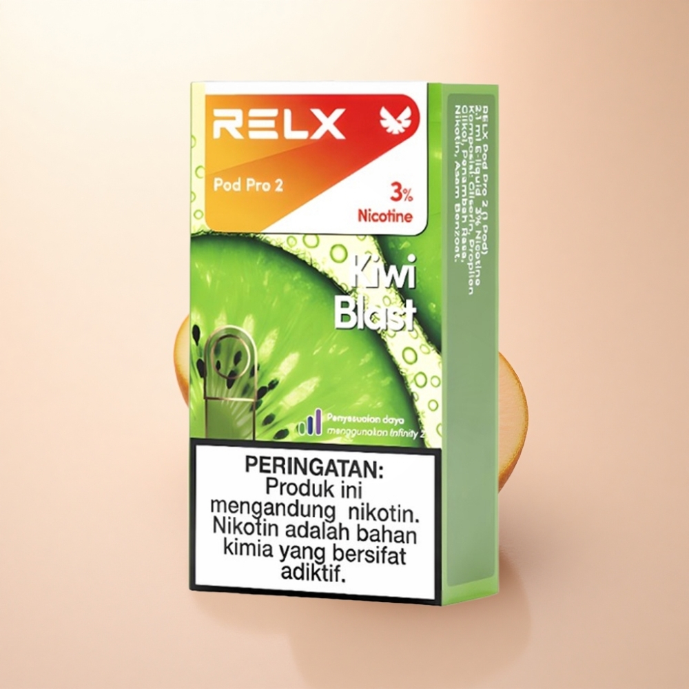 Relx Pod Pro 2 Vape Device キウイブラスト 30mg/ml 1.9ml 3電圧調整